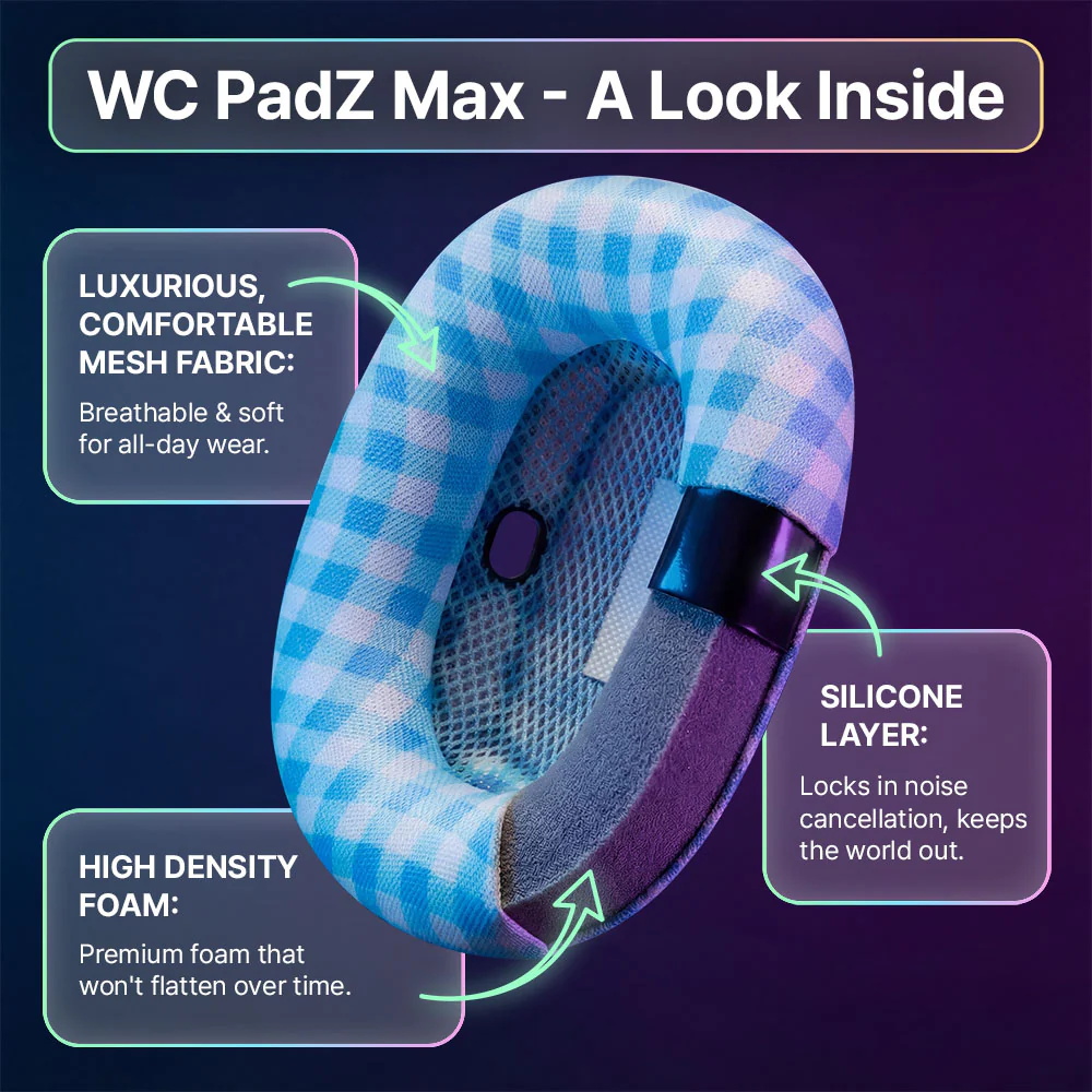 AirPods Max Replacement Ear Pads – WC PadZ Max - Image 34