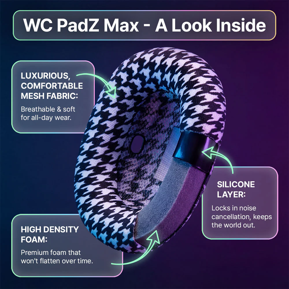 AirPods Max Replacement Ear Pads – WC PadZ Max - Image 42