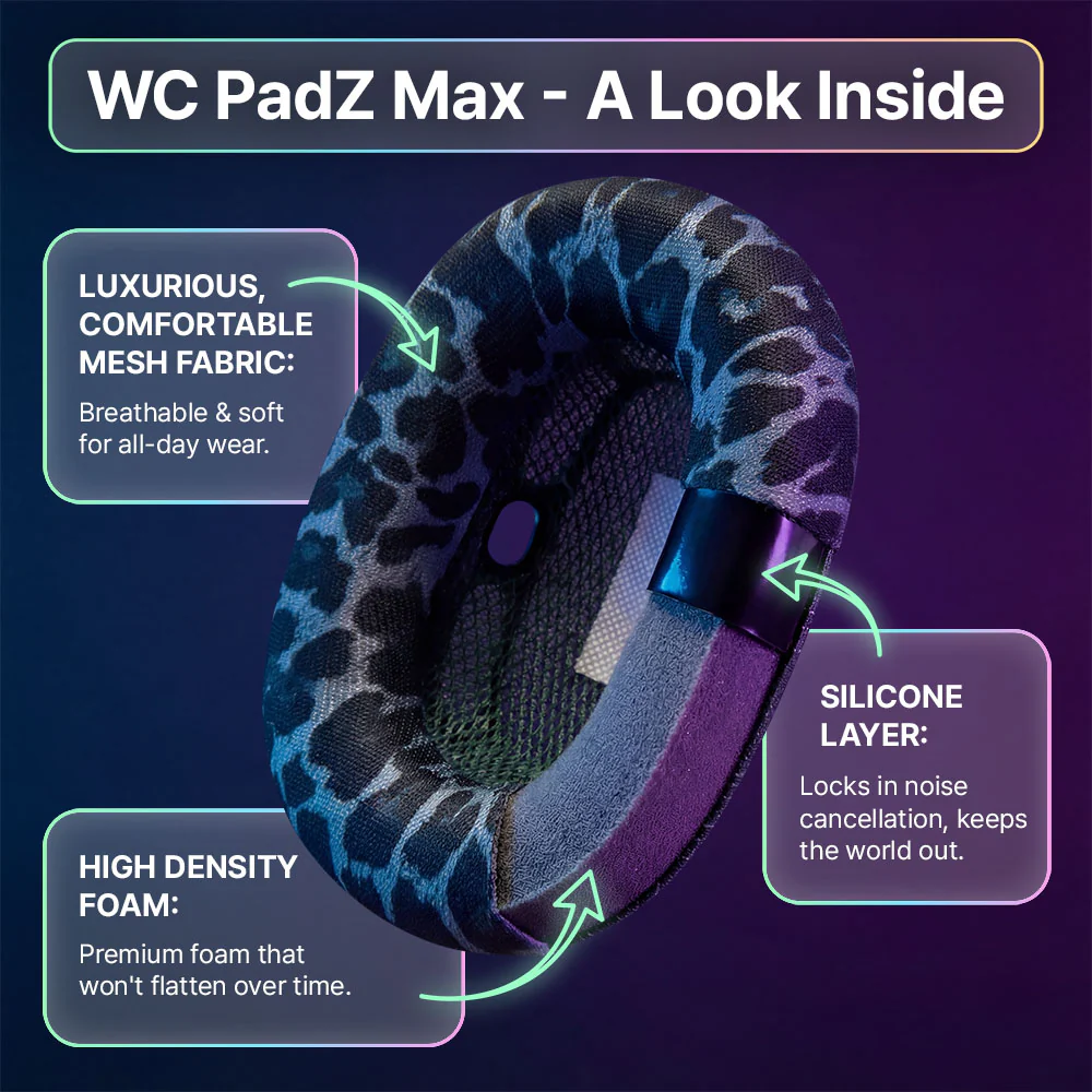 AirPods Max Replacement Ear Pads – WC PadZ Max - Image 50