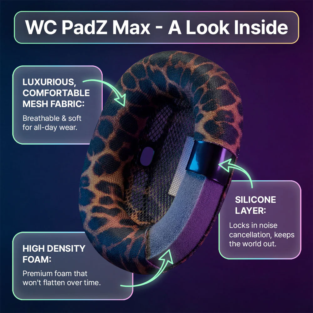 AirPods Max Replacement Ear Pads – WC PadZ Max - Image 58
