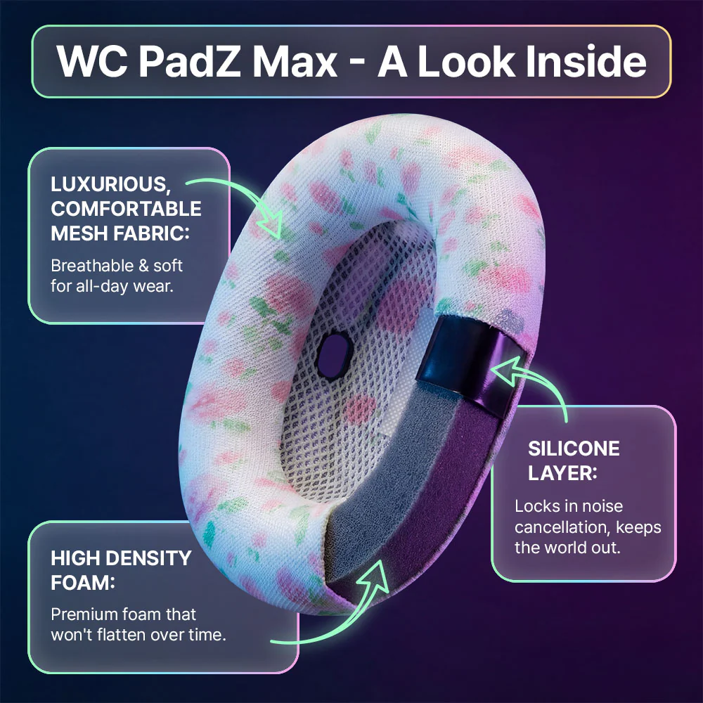 AirPods Max Replacement Ear Pads – WC PadZ Max - Image 66