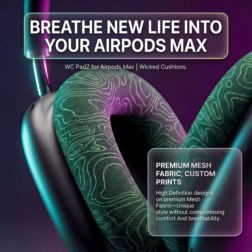 AirPods Max Replacement Ear Pads – WC PadZ Max - Image 75
