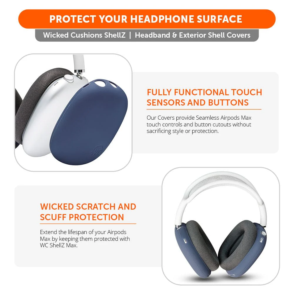 Airpods Max Exterior Shell Covers - WC ShellZ Max - Image 30