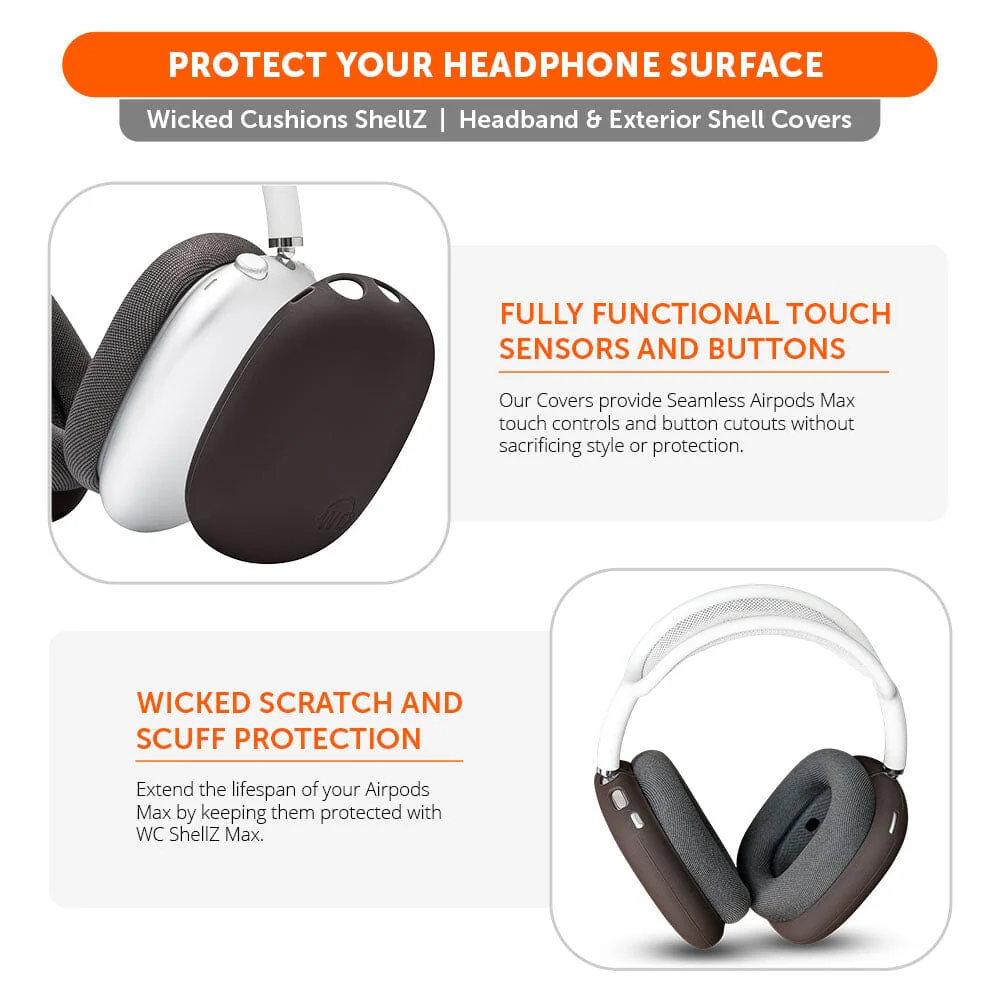 Airpods Max Exterior Shell Covers - WC ShellZ Max - Image 37