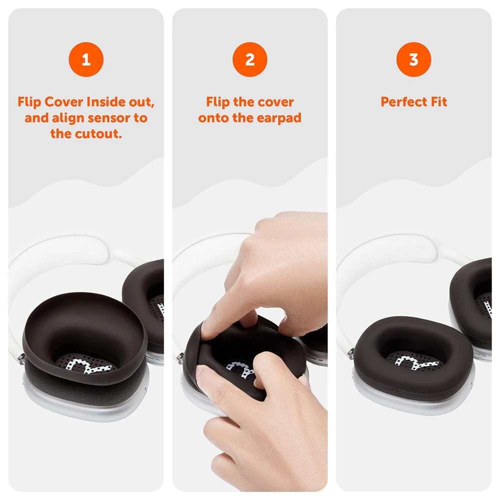 Apple Airpods Max Earpad Sweat Covers - WC SweatZ Max - Image 110
