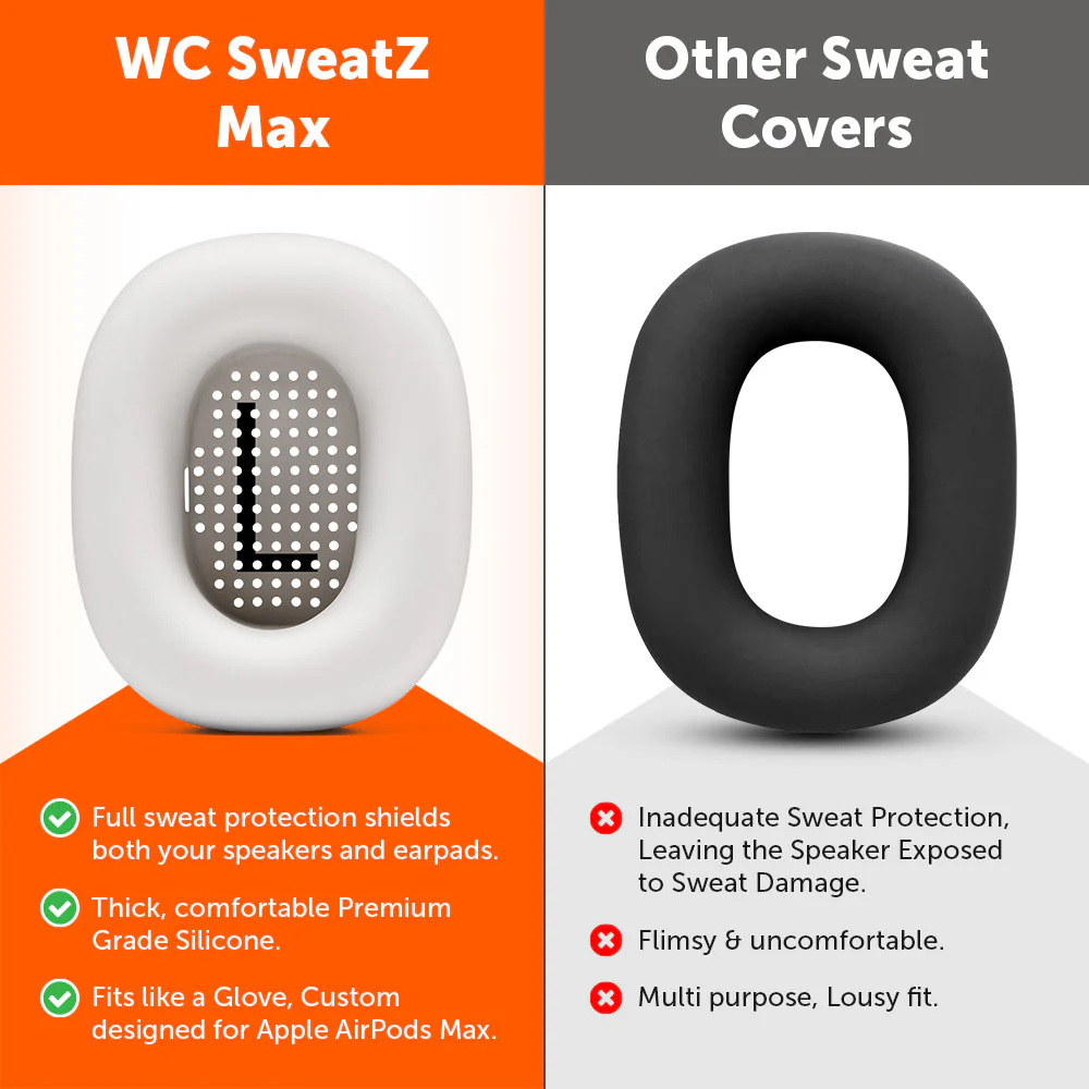 Apple Airpods Max Earpad Sweat Covers - WC SweatZ Max - Image 116
