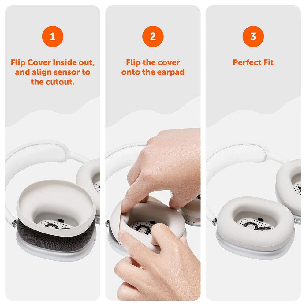 Apple Airpods Max Earpad Sweat Covers - WC SweatZ Max - Image 118
