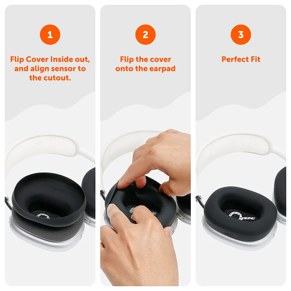 Apple Airpods Max Earpad Sweat Covers - WC SweatZ Max - Image 14