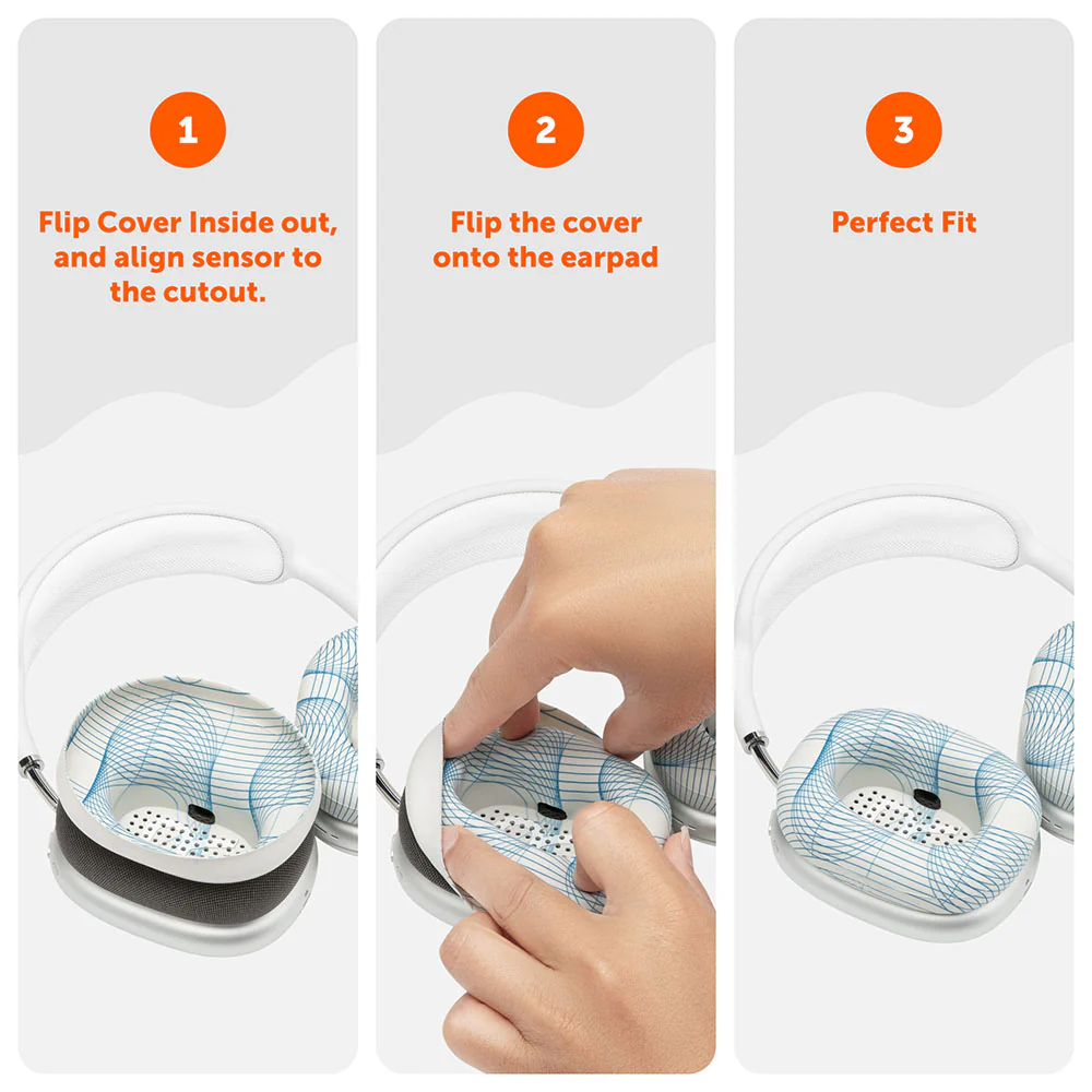 Apple Airpods Max Earpad Sweat Covers - WC SweatZ Max - Image 142
