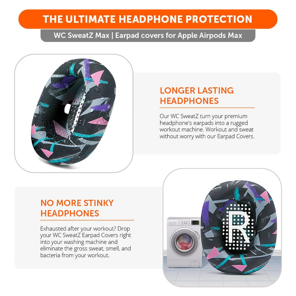 Apple Airpods Max Earpad Sweat Covers - WC SweatZ Max - Image 19