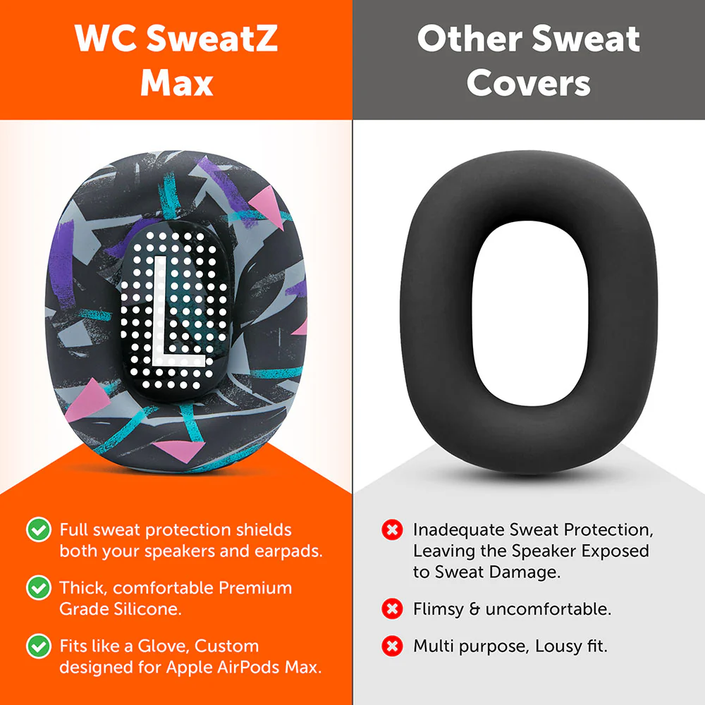 Apple Airpods Max Earpad Sweat Covers - WC SweatZ Max - Image 20