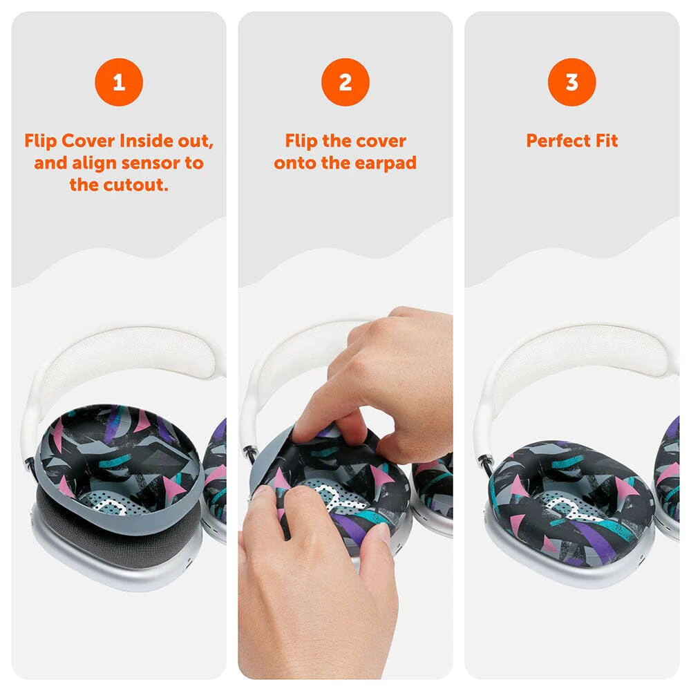 Apple Airpods Max Earpad Sweat Covers - WC SweatZ Max - Image 22