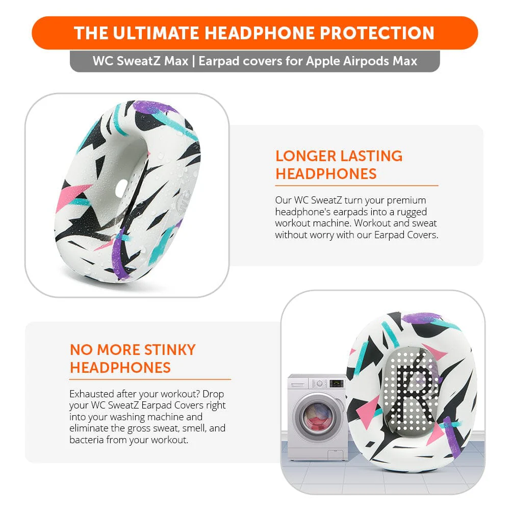 Apple Airpods Max Earpad Sweat Covers - WC SweatZ Max - Image 27