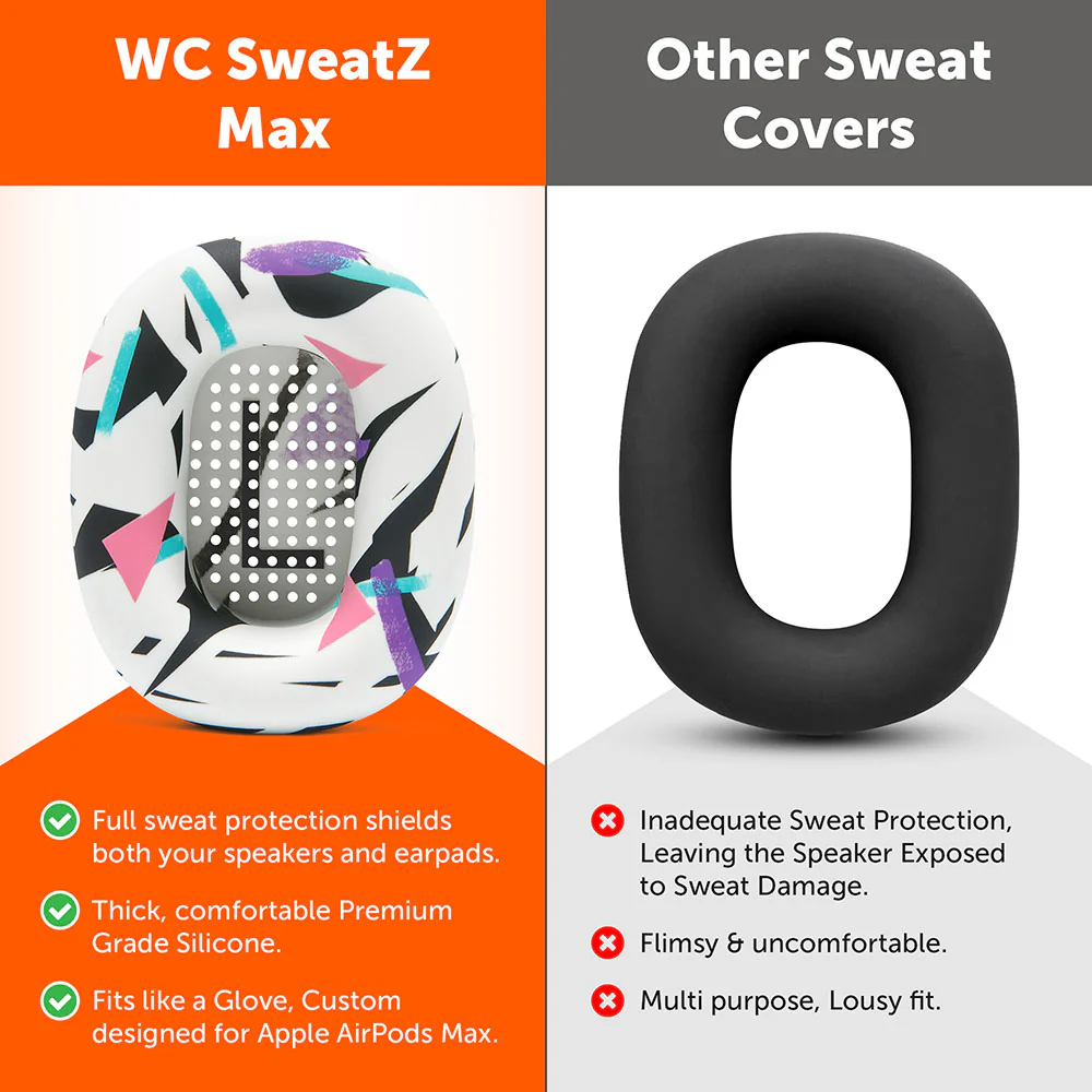 Apple Airpods Max Earpad Sweat Covers - WC SweatZ Max - Image 28