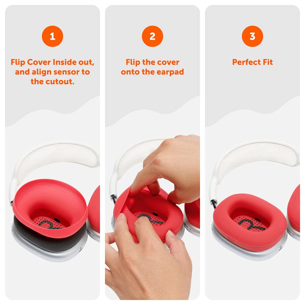 Apple Airpods Max Earpad Sweat Covers - WC SweatZ Max - Image 46