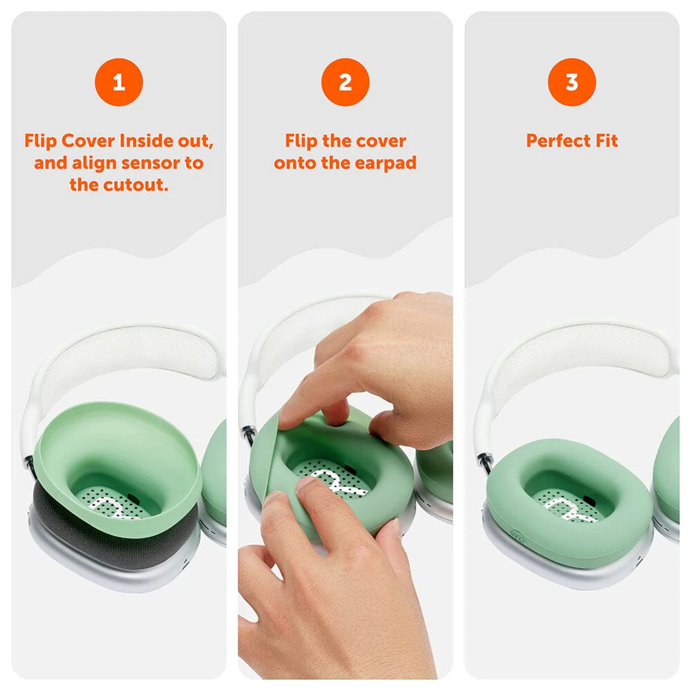 Apple Airpods Max Earpad Sweat Covers - WC SweatZ Max - Image 54