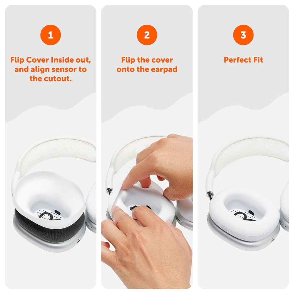 Apple Airpods Max Earpad Sweat Covers - WC SweatZ Max - Image 6