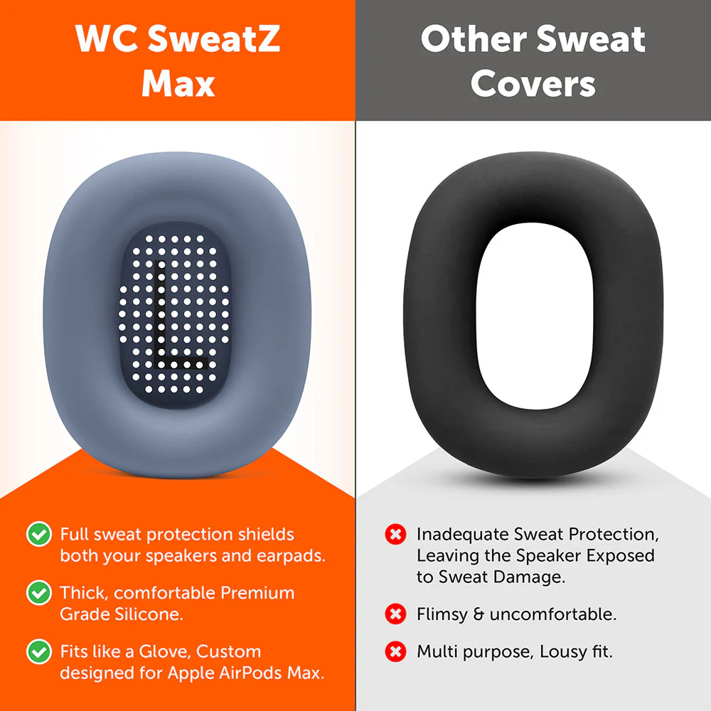 Apple Airpods Max Earpad Sweat Covers - WC SweatZ Max - Image 60