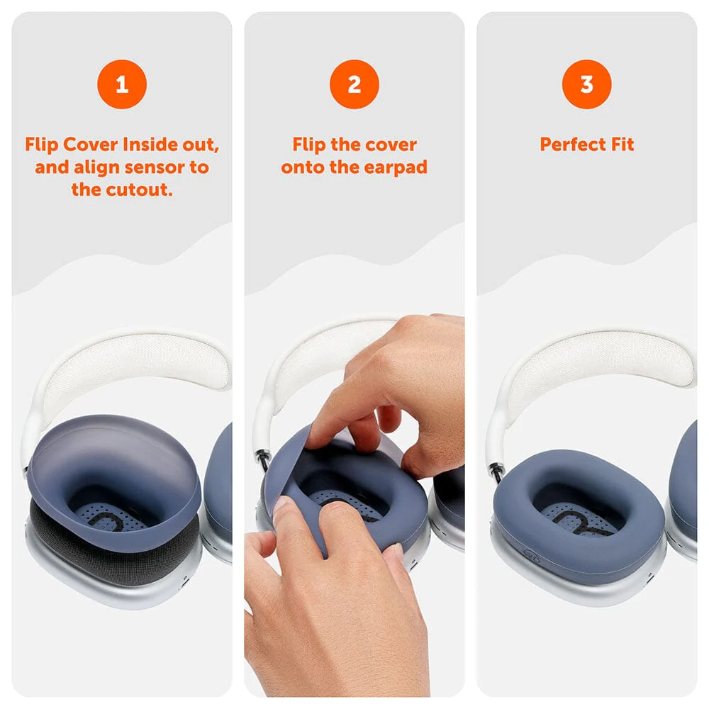 Apple Airpods Max Earpad Sweat Covers - WC SweatZ Max - Image 62