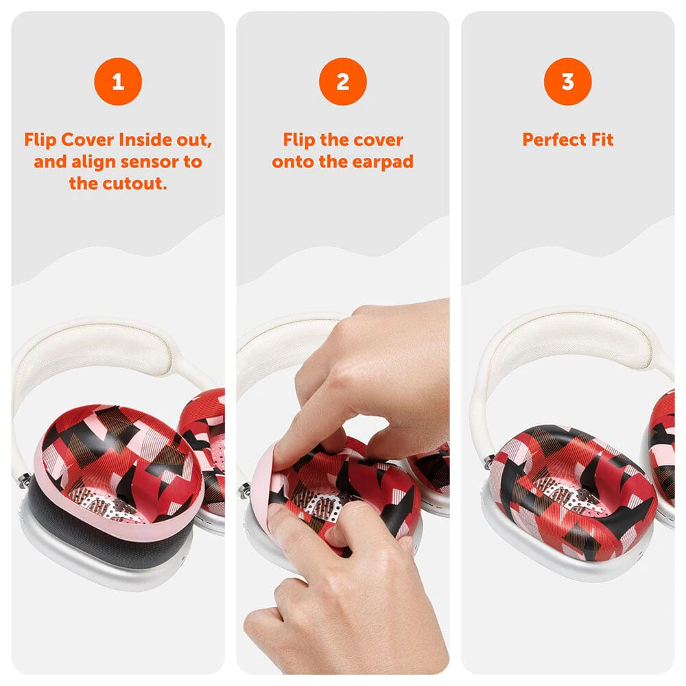 Apple Airpods Max Earpad Sweat Covers - WC SweatZ Max - Image 78