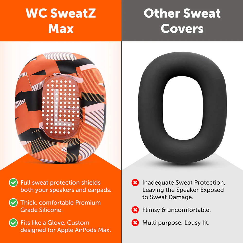 Apple Airpods Max Earpad Sweat Covers - WC SweatZ Max - Image 84