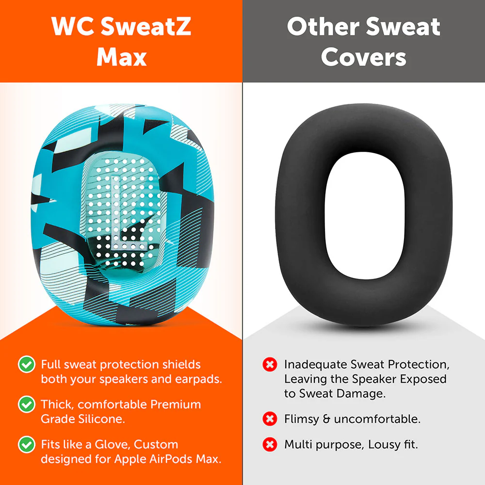 Apple Airpods Max Earpad Sweat Covers - WC SweatZ Max - Image 92