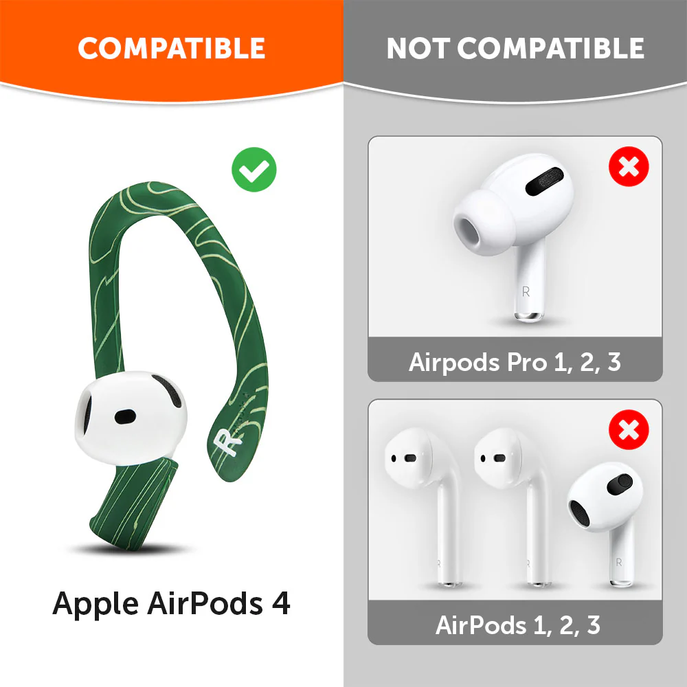 AirPods 4 Adjustable Ear Hooks – WC HookZ AirPods 4 - Image 30
