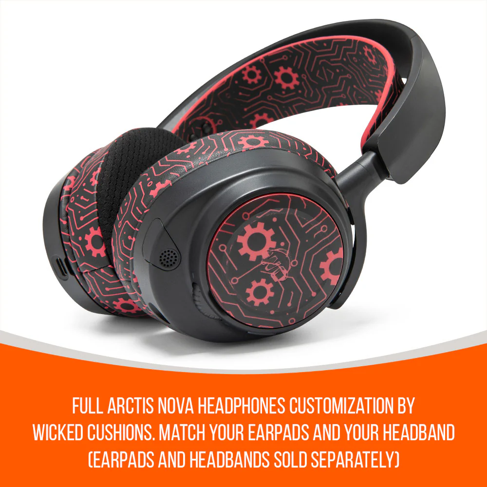 WC Side Speaker Plates for Arctis Nova Headsets - Arctis Nova Booster Pack by Wicked Cushions - Image 157