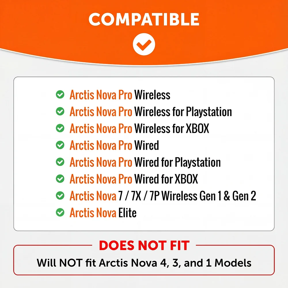 WC Side Speaker Plates for Arctis Nova Headsets - Arctis Nova Booster Pack by Wicked Cushions - Image 162