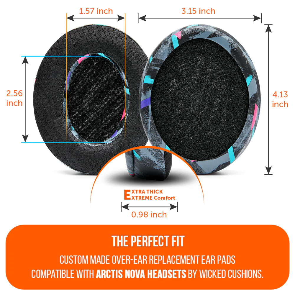 Earpads, Headband, & Speaker Plates Mod Kit for Arctis Nova Headsets - Image 11