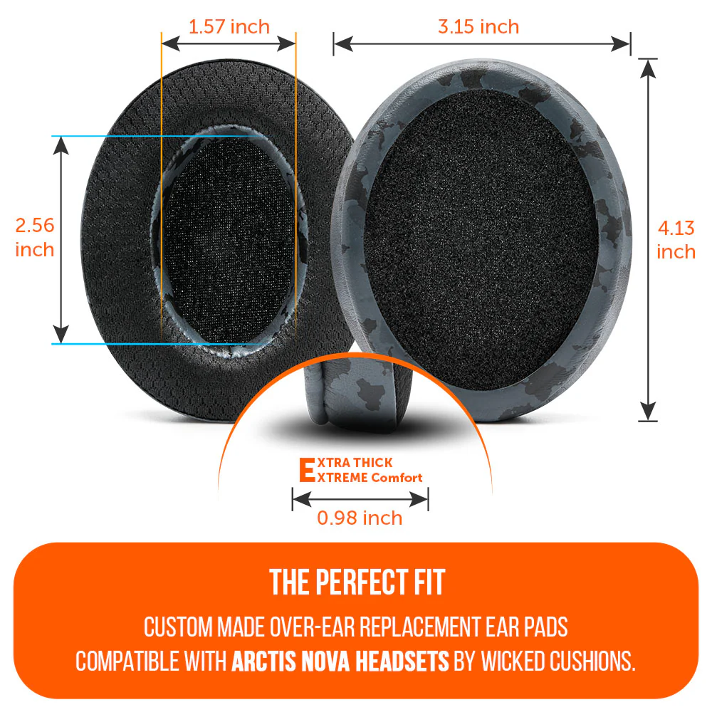 Earpads, Headband, & Speaker Plates Mod Kit for Arctis Nova Headsets - Image 32