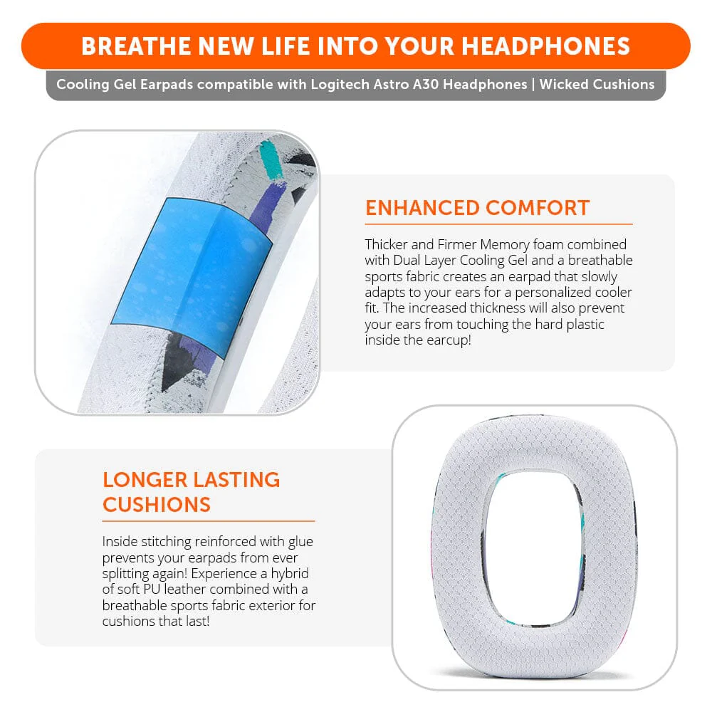 Astro A30 Earpads - WC FreeZe Cooling Gel - Image 27