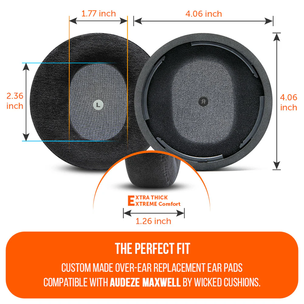 Audeze Maxwell Xbox & PS5 Earpads - WC StealthZ Maxwell - Image 5