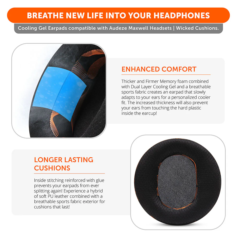 Audeze Maxwell Earpads - WC FreeZe Cooling Gel - Image 57