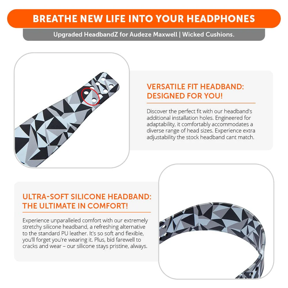 Upgraded Silicone Headband for Audeze Maxwell 1 and 2 - WC HeadbandZ - Image 17