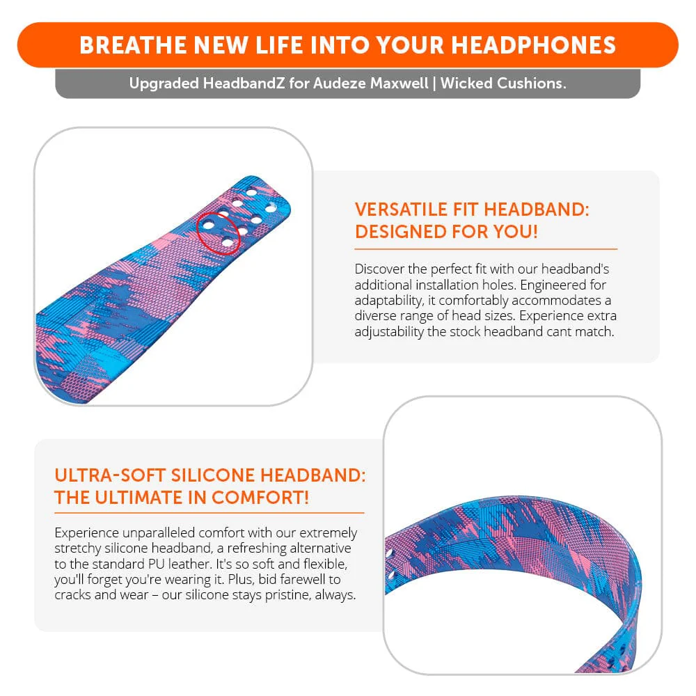 Upgraded Silicone Headband for Audeze Maxwell 1 and 2 - WC HeadbandZ - Image 38