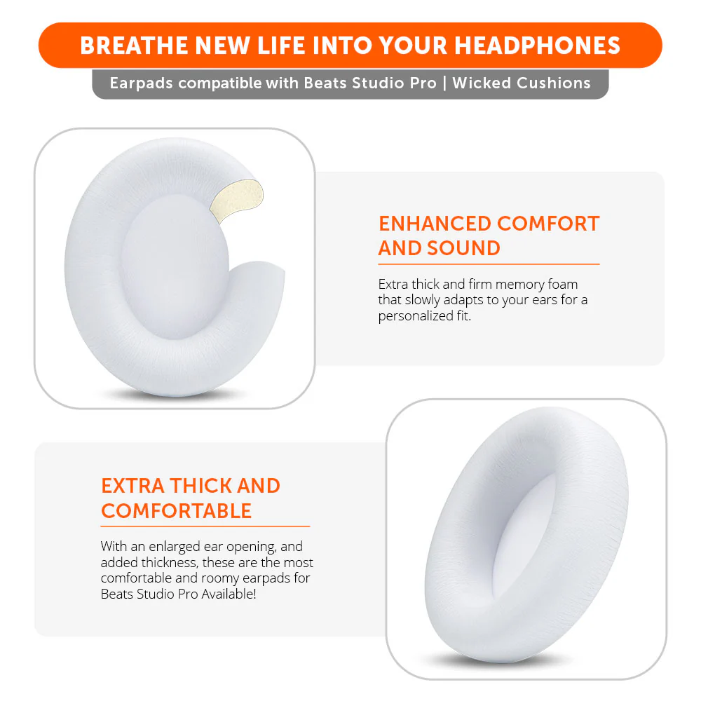 Beats Studio Pro Earpads by Wicked Cushions - Image 10