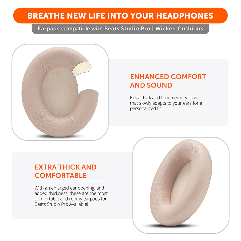 Beats Studio Pro Earpads by Wicked Cushions - Image 46