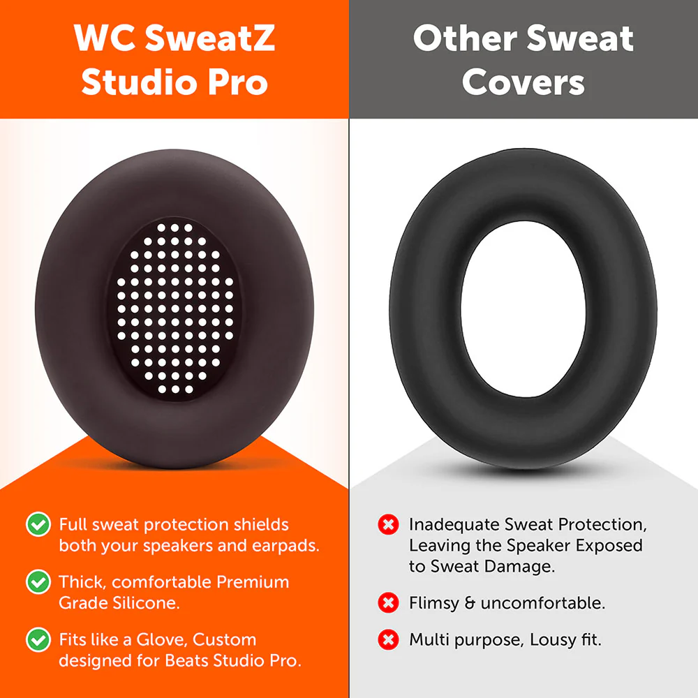 Beats Studio Pro Earpad Sweat Covers - WC SweatZ Studio Pro - Image 16