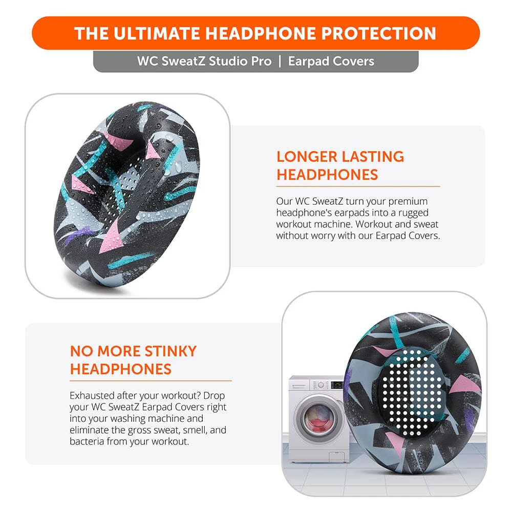 Beats Studio Pro Earpad Sweat Covers - WC SweatZ Studio Pro - Image 39