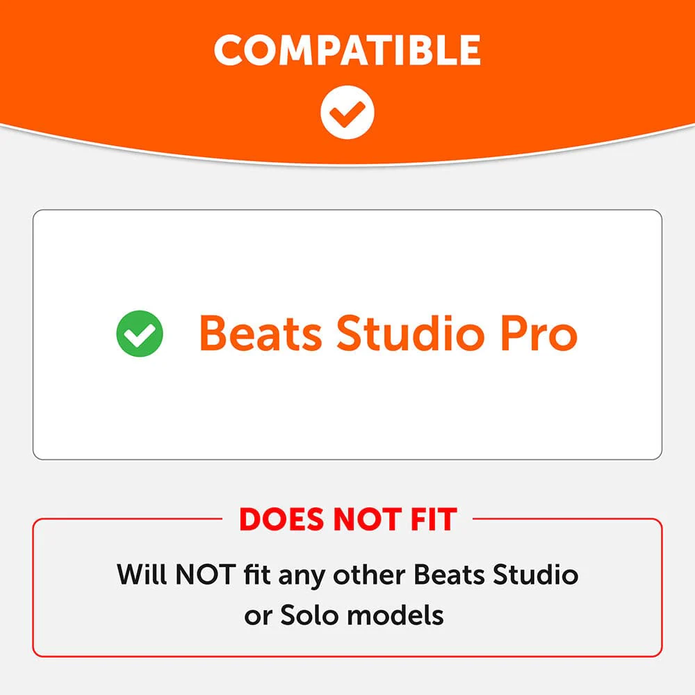 Beats Studio Pro Earpad Sweat Covers - WC SweatZ Studio Pro - Image 92