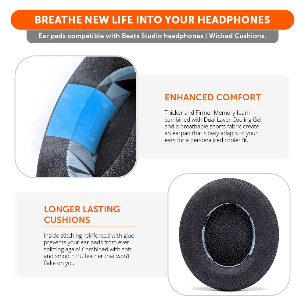 Beats Studio Earpads - WC FreeZe Cooling Gel - Image 9