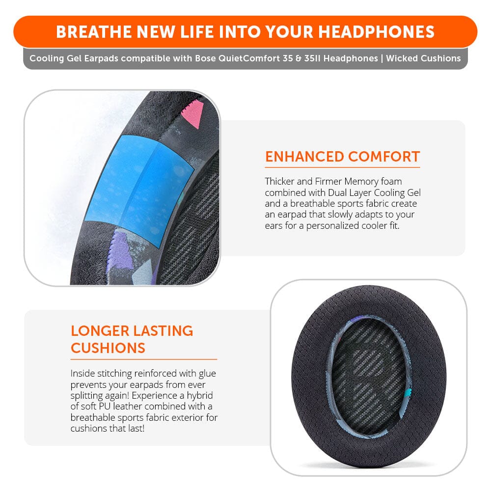 Bose QC35 Cooling Gel Earpads - WC FreeZe - Image 27