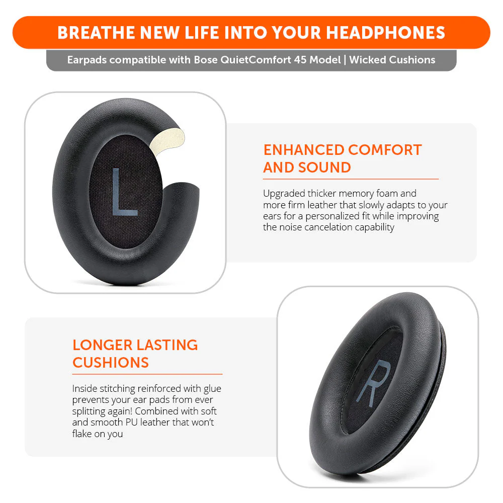 Bose QC45 Replacement Ear Pads - Image 3
