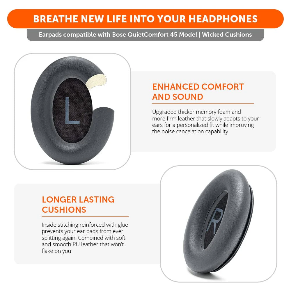 Bose QC45 Replacement Ear Pads - Image 33