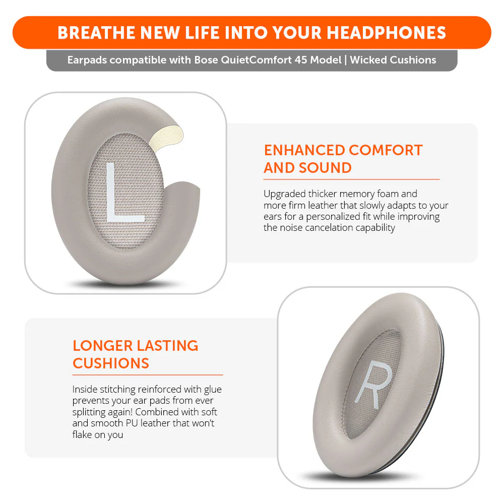 Bose QC45 Replacement Ear Pads - Image 51