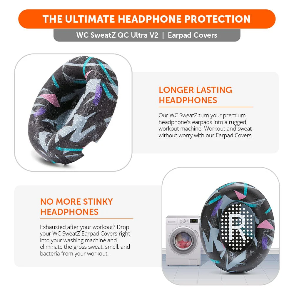 Bose QuietComfort Ultra Gen 1 & Gen 2 Earpad Sweat Covers - WC SweatZ QC Ultra - Image 15