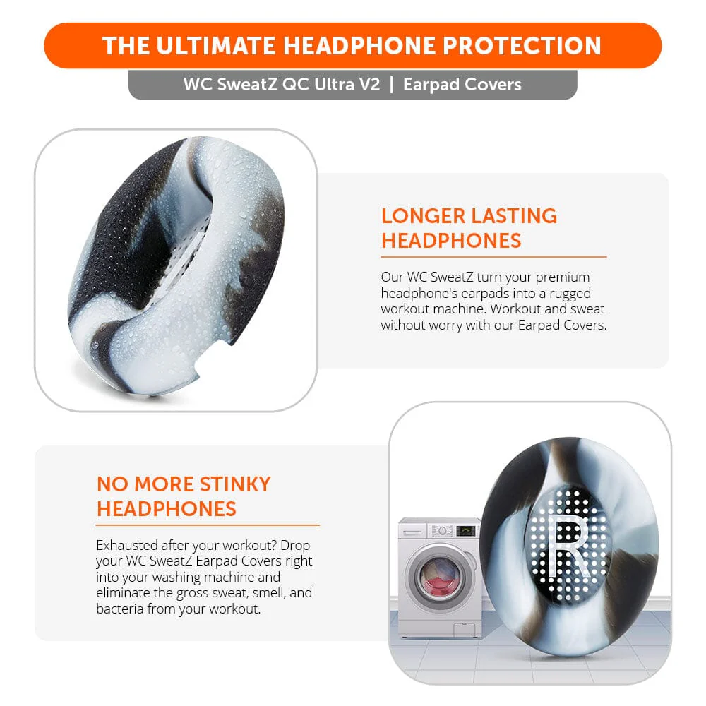 Bose QuietComfort Ultra Gen 1 & Gen 2 Earpad Sweat Covers - WC SweatZ QC Ultra - Image 27