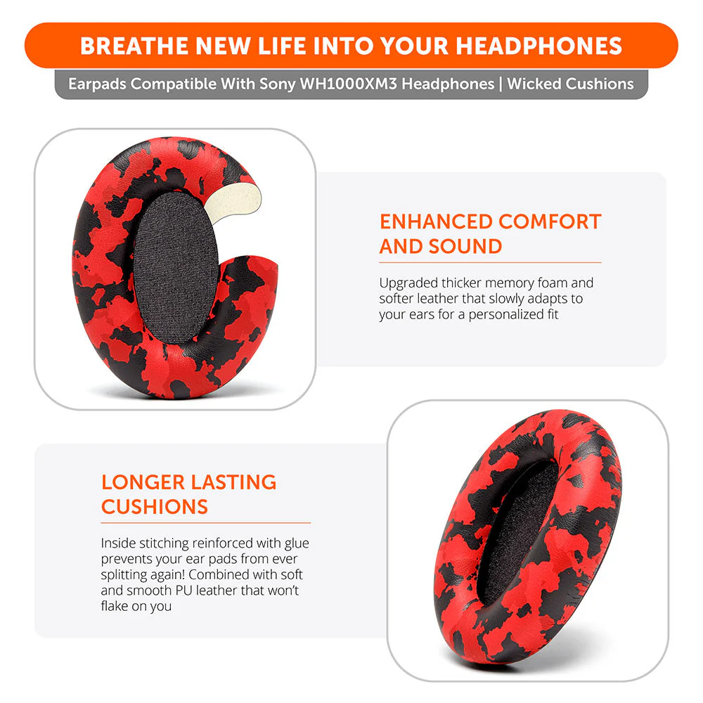 Ear Pads For Sony WH1000XM3 Over-Ear Headphones - Image 15