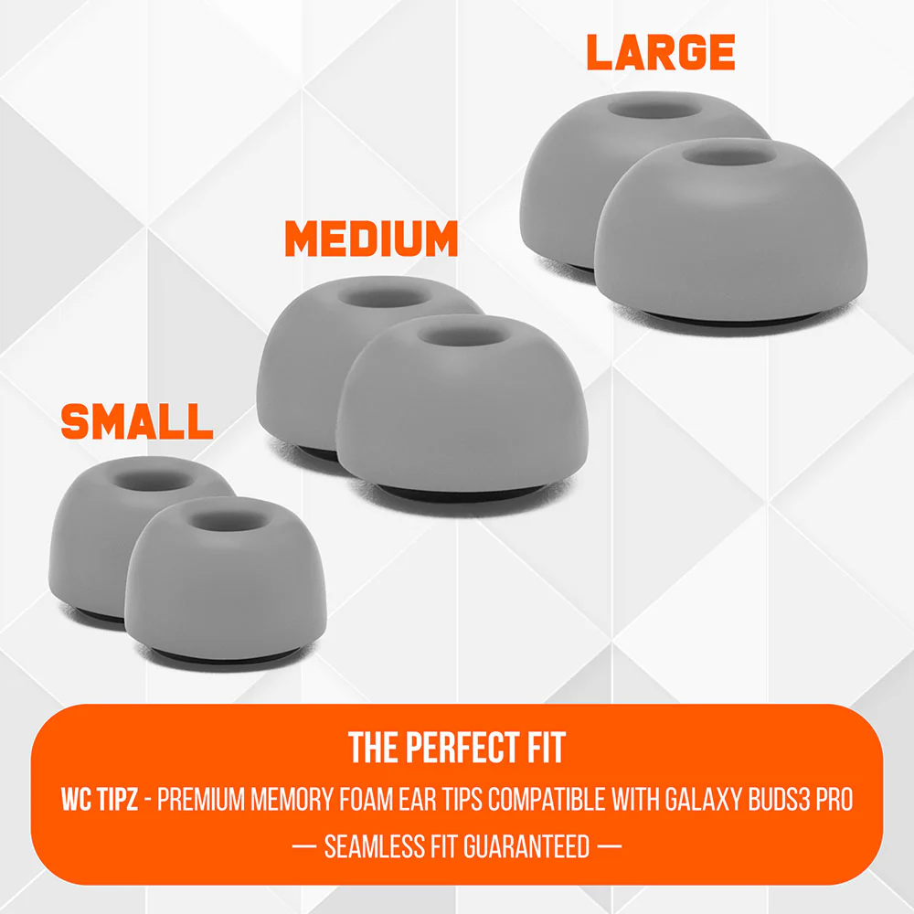 Galaxy Buds 3 Pro Memory Foam Ear Tips - WC TipZ Galaxy - Image 10